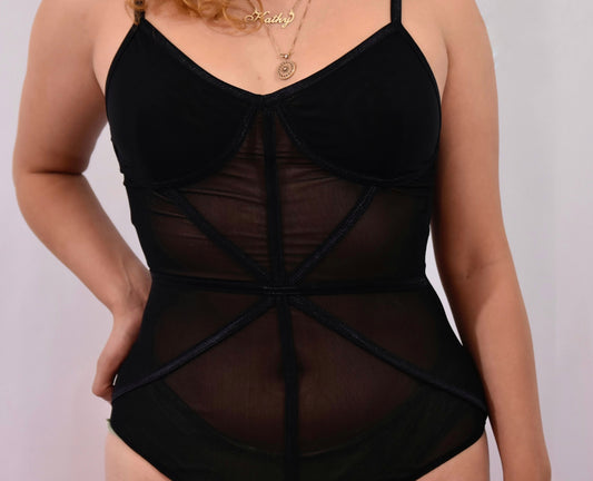 Michelle Lingerie Lining Bodysuit.